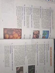 Cell Biology, Genetics, Molecular Biology, Evolution And Ecology