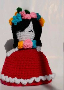 Crochet Doll Bouquet