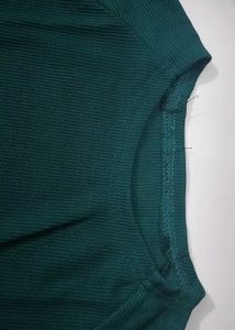 Elegant Green Long Sleeve Dress