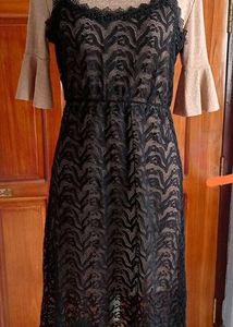 2 In One Korean Lace Dress