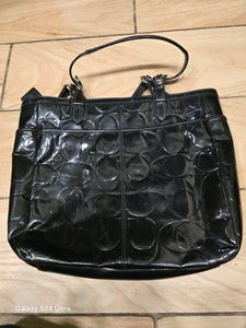 Original Pu Coach Big Tote Sholder Bag