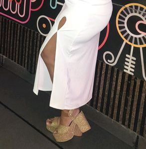 Sexy Bodycon Slit Cut Dress