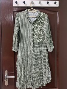 Green Collar Kurta