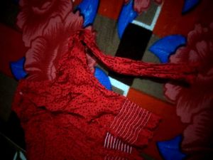 Red Top With Full Sleeves