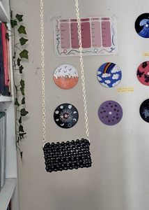 MINI BLACK SLING BAG