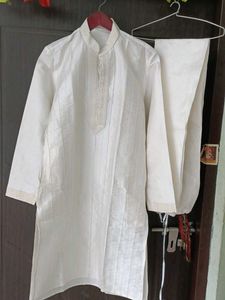 Elegant White Kurta Set