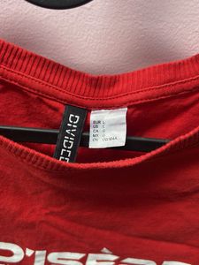 Red Val D'Isere Crop Top
