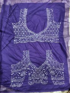 Purple Sequin Lehenga Choli
