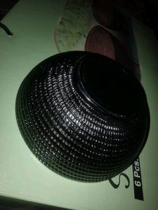 Black 🪨 Stone Bowl Set