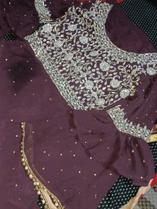 suit with dupatta plazo