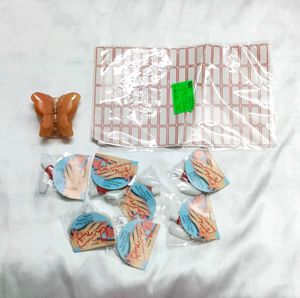 Artificial nails for women and girls & Clips