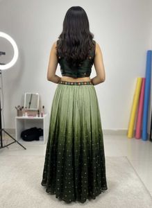 Elegant Green Lehenga Choli