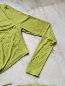 Green Two-Piece Set