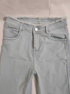 Light Wash Flare Jeans