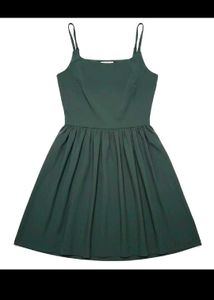 beautiful shein ❤️👉 Green Mini Dress
