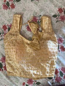 New Sleeve Less Festive Blouse