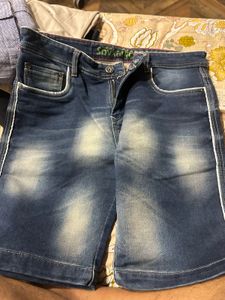 Spykar Shorts Denim Unused Just Missing Tag