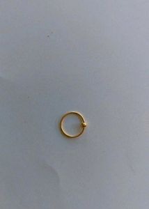 20 K Pure Gold Nosepin For Womens Nd Girls