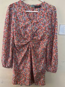 Floral Print Jumpsuit