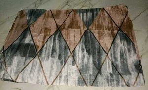 Geometric Diamond Pattern Bedding Set