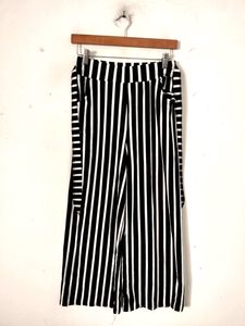 Black And White Stripe Pant ( Women)