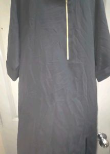 Black Dress with Zipper