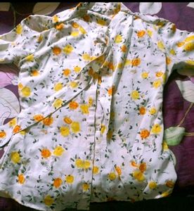 Beautiful White Shirt For Girls
