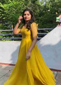 Flared A-line Gown