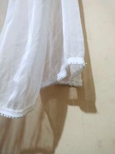 White Chiffon Dupatta