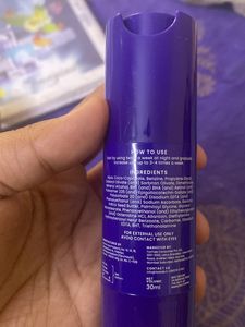 Foxtale retinol night serum