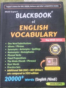Blackbook Of English Vocabulury