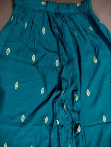 GREEN PRINTED Palazzo