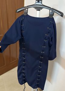 Side Tie Up Dress | Size M