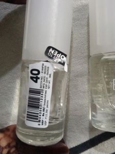 Transparent Nail Polish 2pc