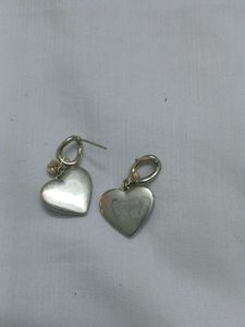 Hand &amp; Rhinestone Circle Earrings