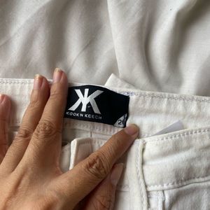 Printed cybercore y2k jeans
