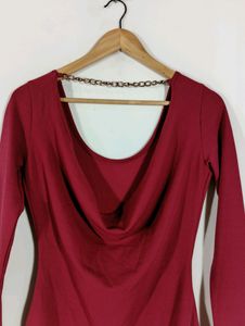BEBE - Cowl BACK Dress