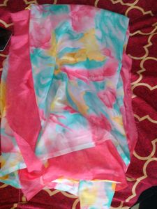 Floral Print Saree