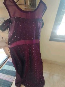 Elegant Purple Dress