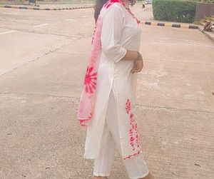 White Kurta Suit Set 🤍