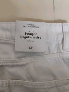 White Wide Leg Jeans