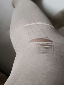 Used Nude Sheer Stocking