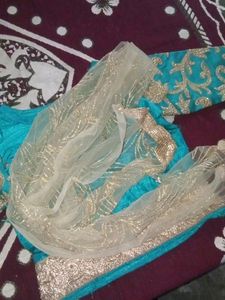 Heavy Worked Lehnga Kurti And Dupatta For Girls