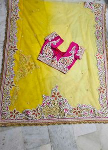 Designer Saree 🥻 😍with Blouse Full Net Sare