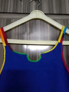 Blue Mini Dress