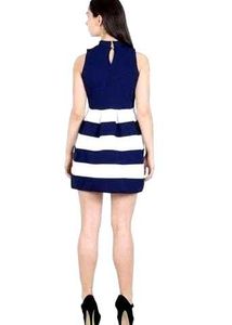 Cute Striped Skater Dress