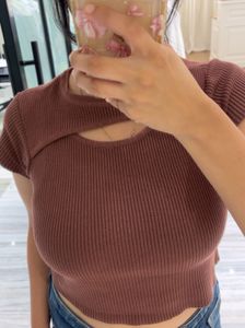 Ribbed Crop TOP