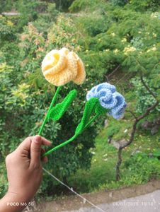 Crochet Carnation Flower (Only 1)