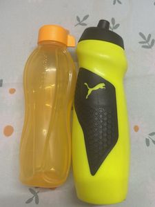 Stylish Water Bottles - Tupperware &amp; Puma