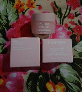 Laneige Bouncy And Firm Sleeping Mask 🌸🍑10ml